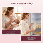 Momcozy 73PC Breastfeeding Essentials Kit,New Moms Postpartum Essentials | Hospital Bag Must-Haves, with Nursing Pads, Hot & Cold Breast Pads, Nipple Cream, Colostrum Collectors, Milk Storage Bags