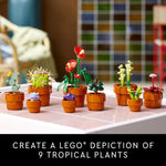 LEGO Botanicals Tiny Plants Artificial Indoor Plant Building Set for Adults Ages 18+