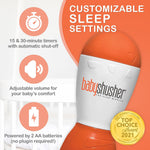 Baby Shusher Portable Sound Machine - Mom-Like 'Shh!' Sound for Baby, Sleeping Soother, Newborn Essentials for Crib, Battery Operated Hush, Travel Friendly, Shower & Registry Gift - 1 Count