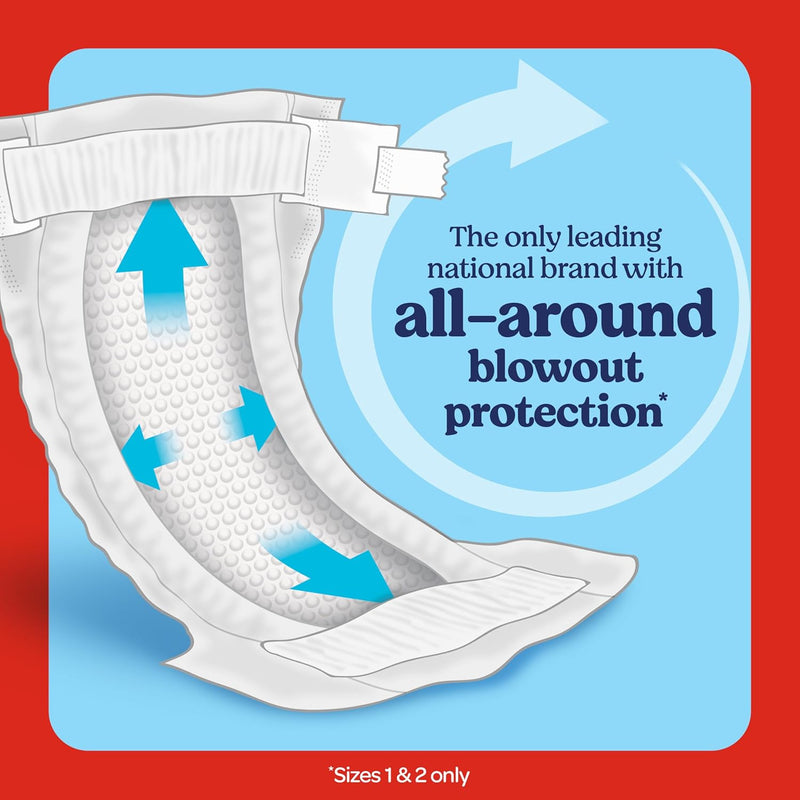 Huggies Little Snugglers Diapers Size 1, 198 Count (6 Packs of 33)