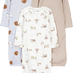 Simple Joys by Carter's Baby 3-pack Neutral Cotton Sleeper Gown