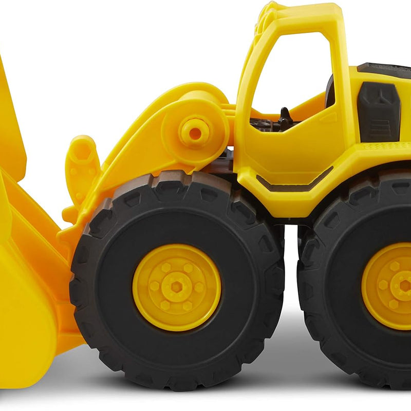 Cat Construction 7" Dump Truck, Loader & Excavator Toys Combo Pack for Kids 3+