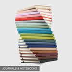 &And Per Se Lined Journal Notebook, 160 Pages, A5 5.7 x 8 inches College Ruled Thick Paper Notebook Journals for Writing, Hardcover Notebooks for Women Men Office School (1 Pack, Green)