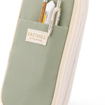 EASTHILL Big Capacity Pencil Case Large Pencil Pouch Stationery Pen Bag for Teen Girls-Green