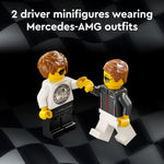 LEGO Speed Champions Mercedes-AMG G 63 & SL 63 building toy cars for kids 10+ years old, collectible model car gifts