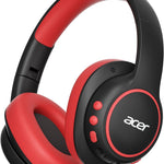 Acer OHR702 Kids Bluetooth Headphones for School with Built-in Mic,Over-Ear | 75H Playtime, Bluetooth 6.0, 3.5mm Jack Aux Cord, 85dBA Safe Volume, USB-C Fast Charging, for iPad/Travel/Tablet- Blue Green