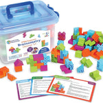 Learning Resources STEM Explorers Brainometry - 3D Puzzle, Brain Games, Fine Motor Skills, Math Manipulatives for Kids