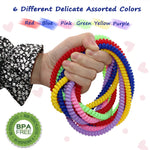 6 Pack Sensory Chew Necklaces For Kids With Autism, ADHD, SPD