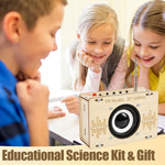 STEM DIY Electronics Kit for Kids 6-14, Building Your Own Radio with 3D Puzzle and Circuit Engineering, Gift for Boys and Girls