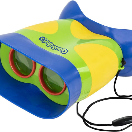 Educational Insights GeoSafari Kidnoculars - Lightweight, 2x Magnification Binoculars for Kids Ages 4-8