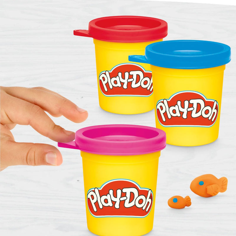 Play-Doh Disney Junior Mickey Mouse Clubhouse Stamp & Go Megapack with Mickey, Minnie & Donald Arts Craft Toys for Kids 2+
