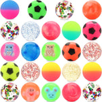 24pcs Bouncy Balls for Kids Treasure Box Toys for Classroom Party Favors