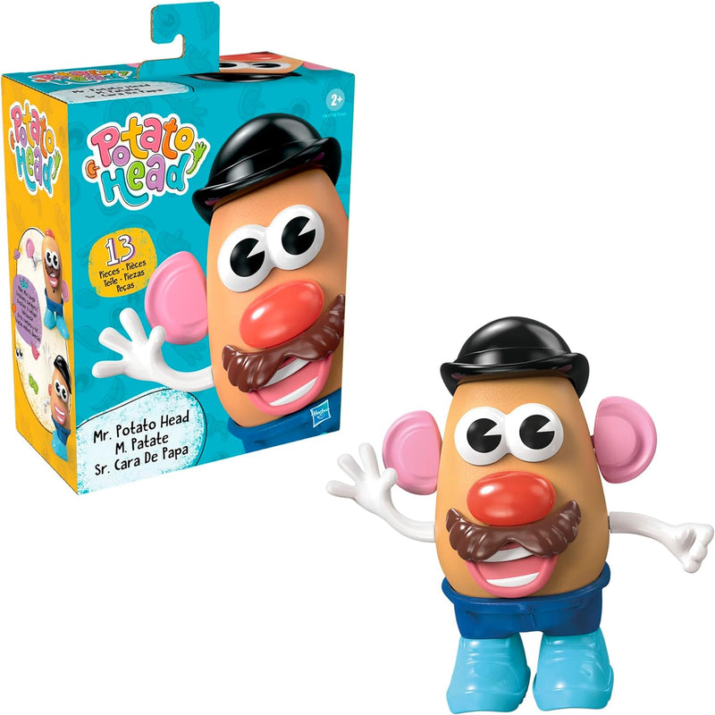 Mr. Potato Head 13-Piece Set for Toddlers and Preschoolers, Creative Mix and Mash Fun