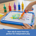 Educational Insights Squeegee Art Kit - DIY Crafts for Kids Ages 4-8, Squeegee Painting Kit for Kids, Arts and Crafts Projects, Mess Free Art Activities, Fun Craft Kits, Paint Supplies Included