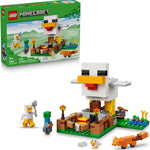 LEGO Minecraft Chicken Farm Building Toy for Kids - 21585