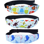 3 Pcs Baby Head Support Band for Stroller Car Seat Neck Relief Strap Headrest for Sleeping Traveling Head Holder for Toddler Kids Children Child Baby Infant