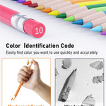 Four Candies Mechanical Colored Pencils, Erasable Mechanical Pencils with Sharpener and Bag, Aesthetic Drafting Tools Ideal for Both Beginners 2.6mm, 36PCS