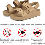ChayChax Toddler Boys Girls Double Buckle Sandals Children's Adjustable Back Strap Water Sandal