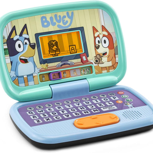 VTech Bluey Game Time Laptop: 10 Interactive Games Featuring Beloved Characters