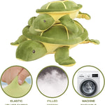 Dalmao 28 Inch Big Sea Turtle Stuffed Animals, Cute Giant Large Jumbo Soft Plush Toys, Ocean Green Turtle Plushie Body Pillow, Gifts for Kid Boys, Girls, Girlfriend, Birthday