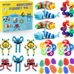 Fidget Sensory Toys for Kids Adults with Autism ADHD: 13 Pack Anxiety Relief Items Toy, Fun Classroom Prize & Travel Toys, Stress Relief Toy Gifts Party Favors for Kids