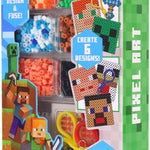 Tara Toys Minecraft Pixel Art Bead Kit Activity, 800 Beads | Templates & Pegboards included, Build Minecraft Pixel Characters & Tools Creative Craft Toy for Kids Ages 6+ by Tara Toys