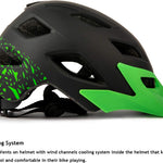 Exclusky Kids Bike Helmet Adjustable Safety Lightweight Children Bicycle Helmet for Ages 5-8-14