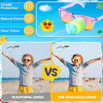 GKTZ Kids Sunglasses Party Favors - Neon Sunglasses with UV 400 Protection for Kids
