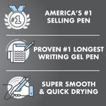 PILOT G2 Premium Refillable & Retractable Rolling Ball Gel Pens, Fine Point, Black Ink, 12 Count (Pack of 1) (31020)