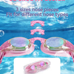 Aegend 2 Pack Kids Goggles, Swimming Goggles for Kids Age 4-16 Boys and Girls Youth, Anti-Fog Waterproof Anti-UV Pool Goggles
