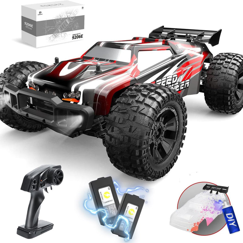 DEERC 9309E 40KPH 4WD Electric Off-Road RC Monster Truck for Adults and Kids with 2.4Ghz Remote