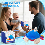 Musical Crawling Crab Plush Toy - 40 Songs & Recording, Sensory Toy for Toddlers 1-3