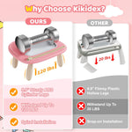 Kikidex Soft Pink Magnetic Drawing Board for Toddler Girls 1-2 Years Old Doodle Learning Toy