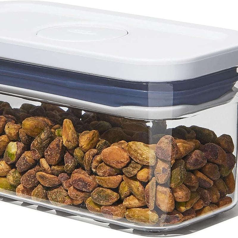 OXO Good Grips POP Container, Airtight Food Storage for Pantry, 1.7 Qt | Airtight Container for Coffee Beans, Sugar, Rice, One-Push Lid, Stackable, Dishwasher Safe, Rectangle Shape