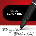 Sharpie S-Gel Gel Pens, Bold Point (1.0mm), Black Ink, Smear-Resistant, 12 Count - Smooth Writing, Back to School Essentials, Office Supplies