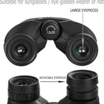 Occer 12x25 Compact Waterproof Binoculars for Adults and Kids