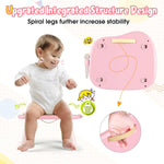 smasiagon magnetic drawing board for kids toddler toys 1-2 year old girl portable doodle pad