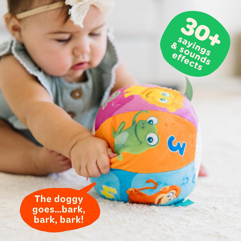 Move2Play, Interactive Baby Ball with 30+ Sounds & Songs | Toys for 1 Year Old Boys & Girls | Baby Toys 6-12+ Months | Musical Crawling Ball for Toddlers 1-3 | 1st Birthday Gift