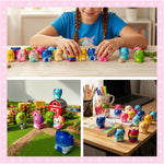 12PC Axolotl Squishy Toys – Soft Slow Rising Stress Relief Sensory Fidget Toys for Kids Girls – Classroom Rewards, Birthday Party Favors, Treasure Box Prizes