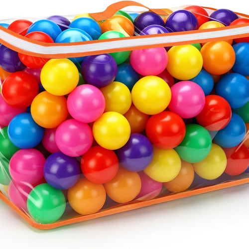 Vanland Ball Pit Balls for Baby and Toddler - Phthalate Free, BPA Free, Crush Proof Plastic, Multicolored