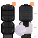 Meolsaek Car Seat Protector for Child Car Seat，Non-Slip Backing No Imprints | Durable Car Seat Mat 600D Fabric, Waterproof Car Seat Cover with Thick Pad