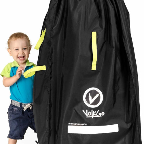Super Extra Large Stroller Bag for Airplane with Padded Backpack Shoulder Straps, Double Stroller Cover for Air Travel, Jogger & Carrier - Fits All, Gate Check Bag, Waterproof Travel Cover.