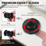 5 Pcs Fidget Toys Adults Metal Fidgets Toy Set Magnetic Spinners Figette Toys for Stress & Anxiety Relief, Office Desk Sensory Toys for Autism ADHD Cool Gadgets Gift for Teen Men Women