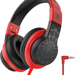 iClever Kids Over-Ear Headphones with Safe Volume Limited and HD Mic for School Travel and FunShare Foldable