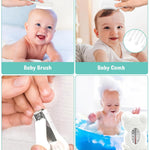 YASEW Baby Grooming Kit with Electric Nail Trimmer, Newborn Essentials | Hair, Nail, Nasal and Temperature Care, Home and Travel Ready, For Infants and Toddlers, Baby Shower Gift