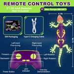 Glow in the Dark RC Wall Climbing Gecko Robot, Remote Control, Ages 5-8, Kids Birthday Gifts
