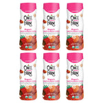 Once Upon A Farm Strawberry, Coconut & Sweet Potato Puffed Sorghum Snack, Fruit & Veggie Puffs, Non GMO, 1.5 Ounces (Pack Of 6) | Once Upon A Farm Organic Strawberry, Coconut & Sweet Potato Puffed Sorghum Snack, Fruit & Veggie Puffs, Non GMO, 1.5 oz, 6ct