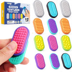 Magnetic Fidget Toys for Adults & Kids -Textured Sensory Toys for Autism Children Stress - Quiet Stress Fidgets Sliders for Classroom Prizes Box Office - Easter Gifts Kids Teens Girls - 6Pack