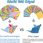 hapray Origami Kit for Kids 5-12, 152 Origami Paper Kit with Origami Book | DIY Art and Craft Projects with 72 Patterns, Video Tutorial & book, Beginners Origami Kit for Kids 5-8 8-12, Gifts Boy Girl