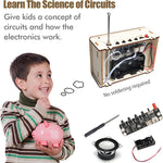STEM DIY Electronics Kit for Kids 6-14, Building Your Own Radio with 3D Puzzle and Circuit Engineering, Gift for Boys and Girls